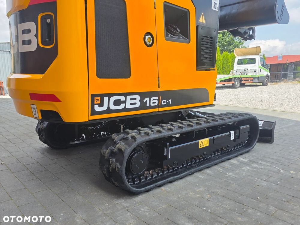 JCB JCB 16 C-1 mini koparka 3 łyżki szybkozłącze 19c1 sprowadzona 8018 serwisowana - 20
