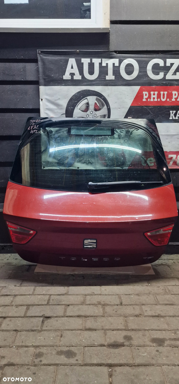 SEAT TOLEDO IV 6JA KLAPA BAGAŻNIKA TYŁ TYLNA SEDAN LIFTBACK LF3L