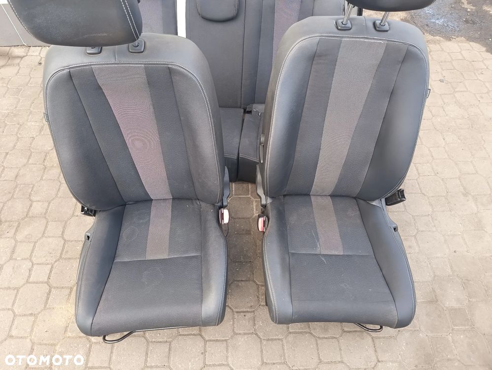 Fotel fotele tapicerka boczki megane III PÓŁ SKÓRA - 3