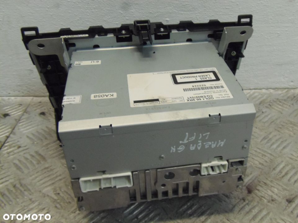 MAZDA6 6 GH LIFT  RADIO RADIOODTWARZACZ ZMIENIARKA 6CD - 6