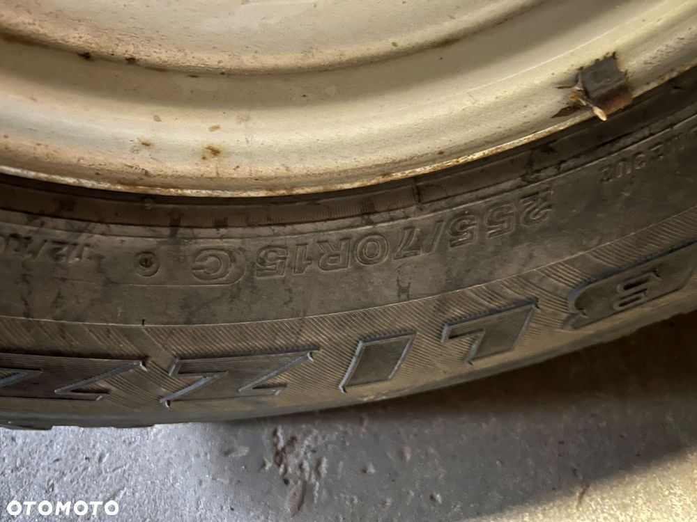 Koła ssangyong korando Bridgestone 255/70r15C - 4