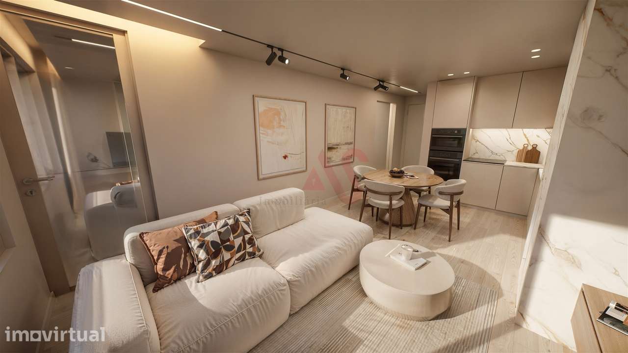 Apartamento T1 NOVO | 3 min. do centro de Vizela | Varandas | Lugar de - Grande imagem: 5/24