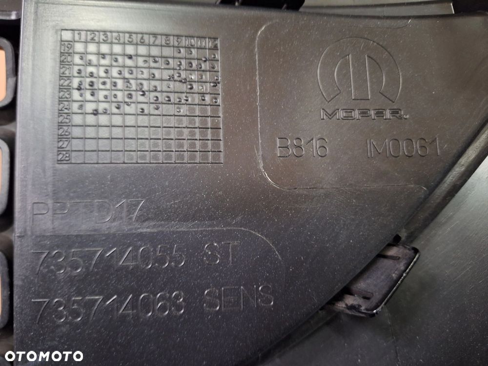 FIAT 500 II 20-26 500E ELECTRIC NOWY! ORYGINAŁ! ZDERZAK PRZÓD PRZEDNI ORYG FIAT 735714055 735714063 WYSYŁKA 24h - 14