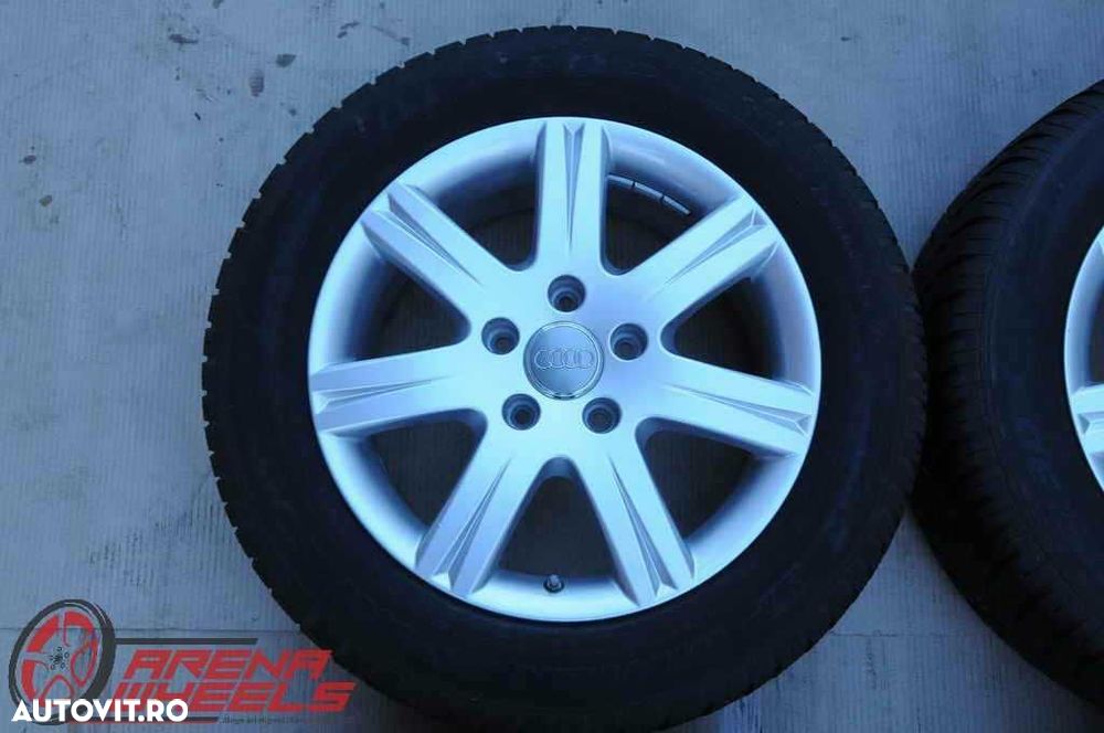 Roti Iarna 18 inch Originale Audi Q7 4L Dunlop 235/60 R18 - 2