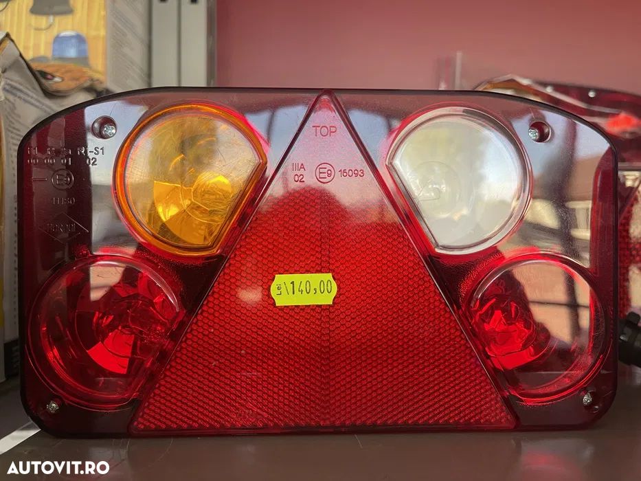 Lampa/stop  cu bec spate Remorca - 5