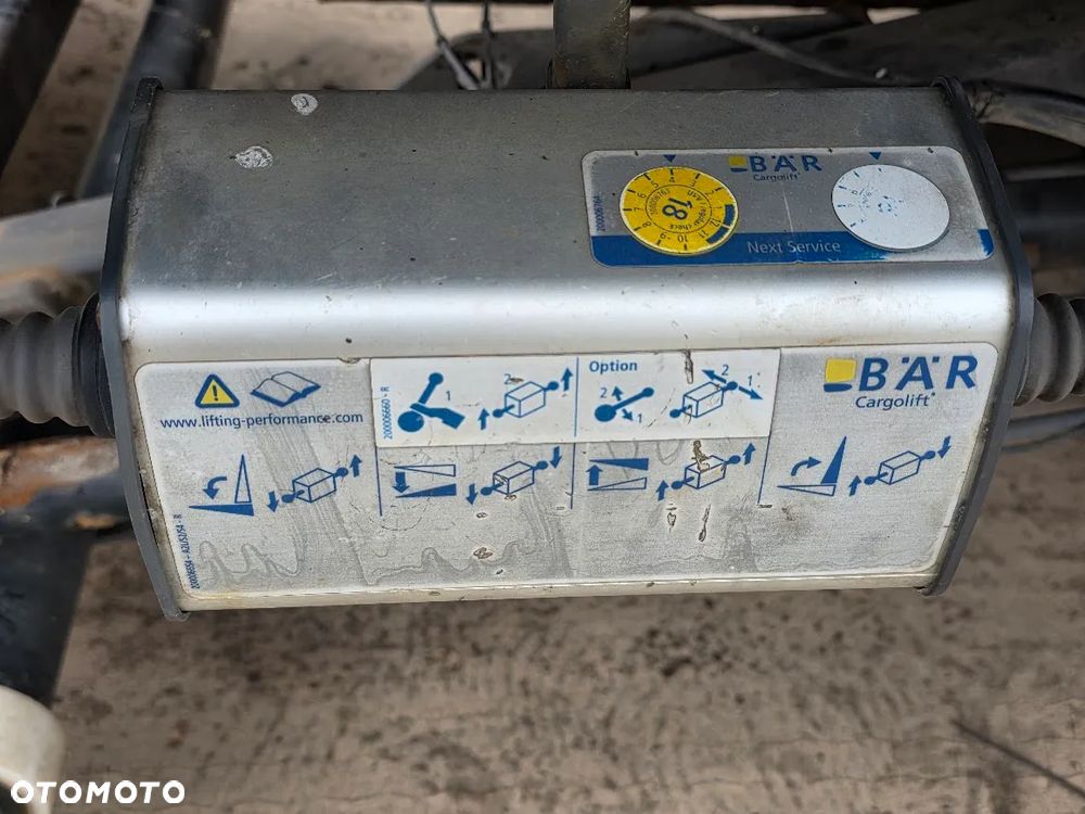 WINDA BAR 2017 r ALUMINIOWA 2 t REGULOWANY ROZSTAW RAMY - 6