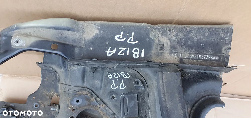 Podłużnica prawa przednia prawy przód Seat Ibiza IV 6J - 5