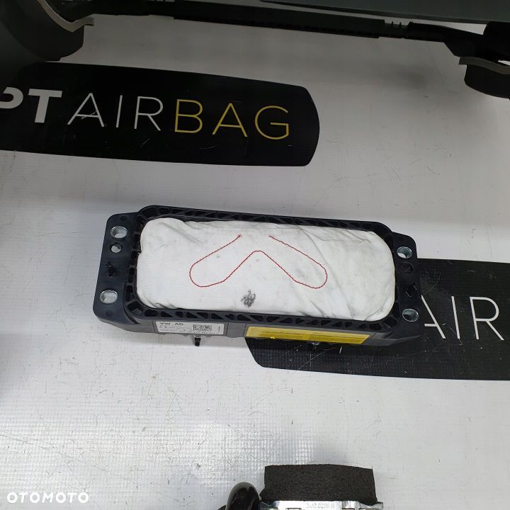 VW PASSAT B8 LIFT DESKA ROZDZIELCZA KONSOLA KOKPIT PULPIT PODUSZKI AIRBAG AIR BAG PASY KIT SET - 10