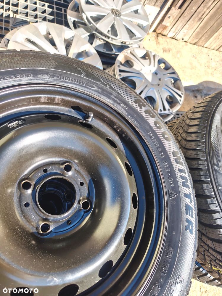 4x108 Felgi Stalowe Stal 14 Koła Zimowe Zima CITROEN AMI BERLINGO C2 C3 XSARA FIAT TOPOLINO PEUGEOT 1007 306 206 206+ 207 406 PARTNER 6,5mm Legnica ALU-RAD 165/70 - 3