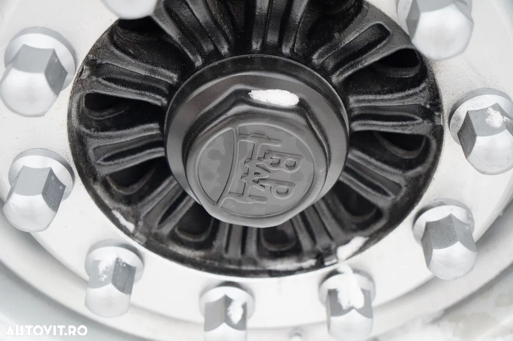 Zaslaw WYWROTKA  25 m3 / STALOWA / RYNNA / OŚ PODNOSZONA - 20