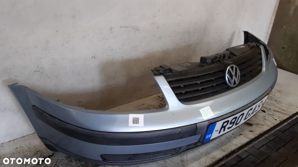 ) ZDERZAK PRZÓD PRZEDNI DO VOLKSWAGEN VW PASSAT B5 LB5S BŁĘKITNY - 2