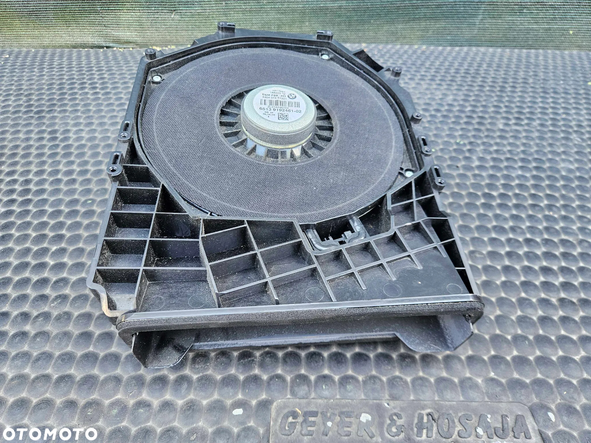 Głośnik 9143232 9141494 9192461 9192462 Glosniki Subwoofer BMW 1 3 E81 E87 E90 E91 - 23