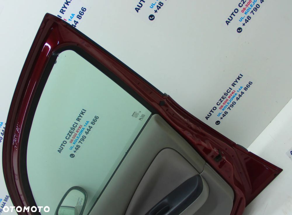 Nissan Almera N16 AX5 Drzwi Prawy Przód  Lusterko Boczek Zamek Klamka Podnośnik Szyba - 9