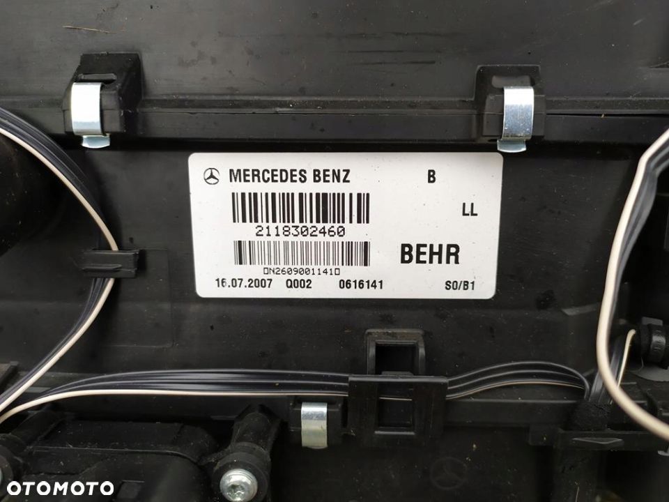 MERCEDES W211 E-KLASA NAGRZEWNICA KOMPLETNA EUROPA - 3