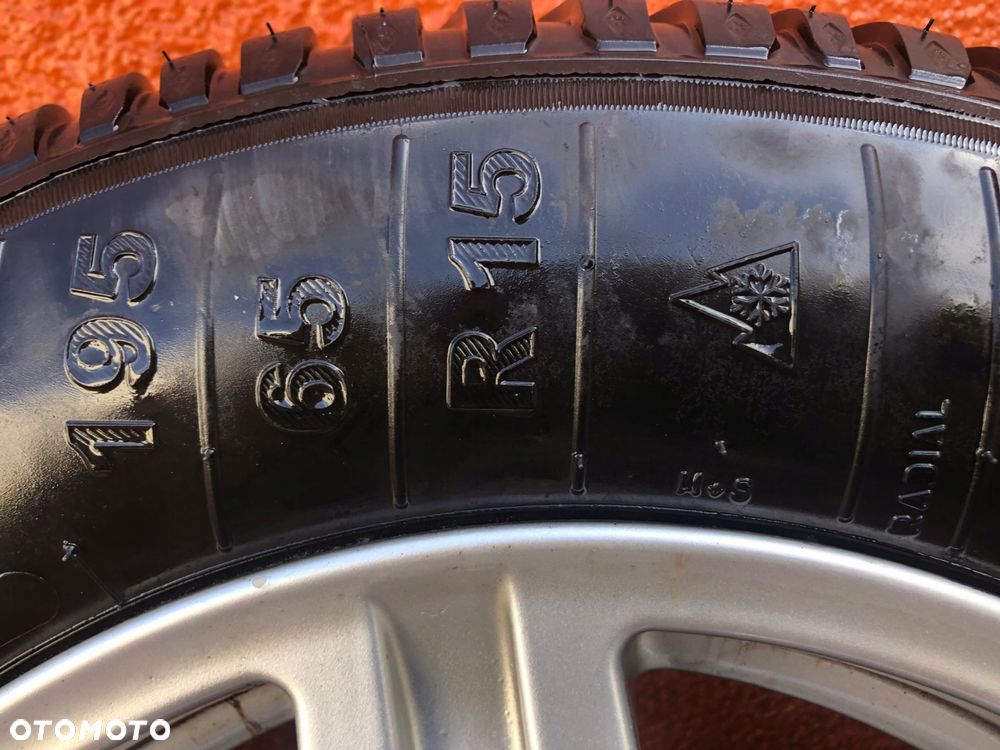felgi aluminiowe mazda 3 bk 6jx15 5x114,3 kleber 195/65 r15 zima - 3