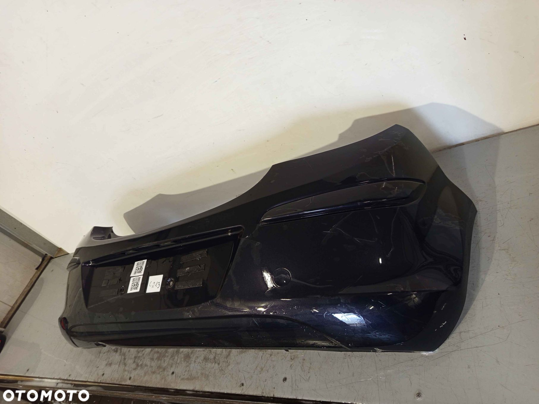 ^ ZDERZAK TYŁ TYLNY OPEL CORSA D Z20R CZARNY - 3