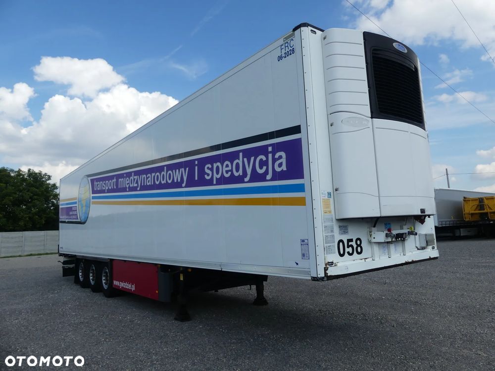 Schmitz Cargobull CHŁODNIA / DOPPELSTOCK / OŚ PODNOSZONA / 5800 MTH / - 12