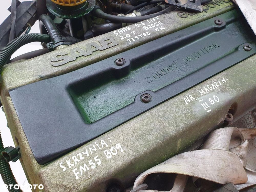 SILNIK KOMPLETNY Saab 95 9-5 2.0 T TURBO 150KM ECOPOWER sprawny B205E - 2