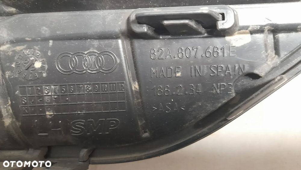 AUDI A1 S-LINE KRATKA ZAŚLEPKA LEWA ZDERZAKA PRZÓD 82A807681E - 6