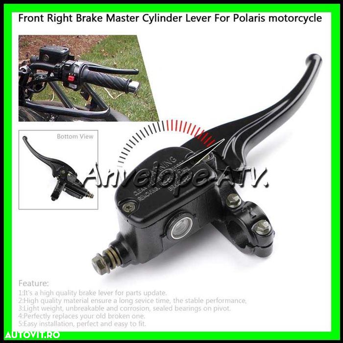 Pompa Frana de mana ATV POLARIS cu Blocator - Dreapta - 6