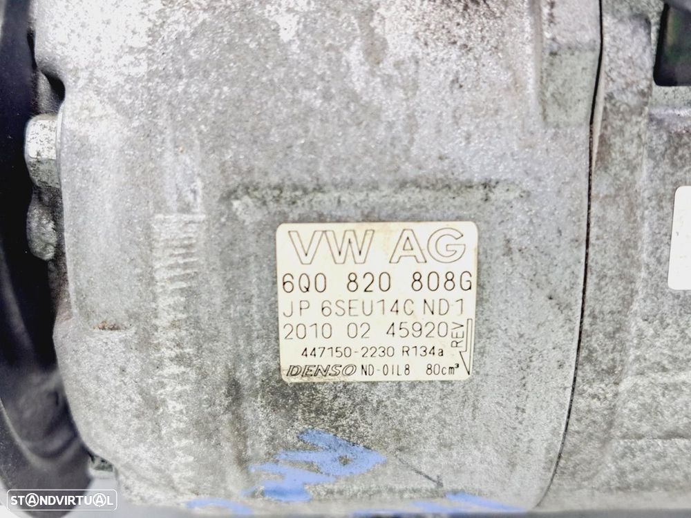 COMPRESSOR AR CONDICIONADO SEAT IBIZA IV 2010 - 3