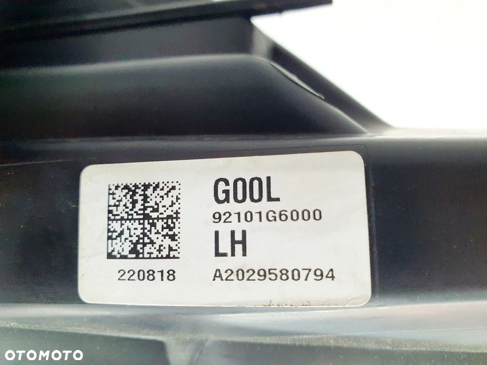 KIA PICANTO III 3 17r- LAMPA LEWA PRZÓD H7 ORYGINAŁ EU!!!  92101G6000 - 8