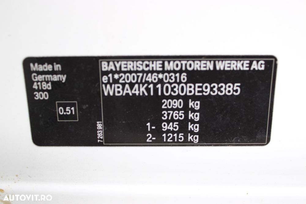 BMW Seria 4 420d Aut. Sport Line - 21