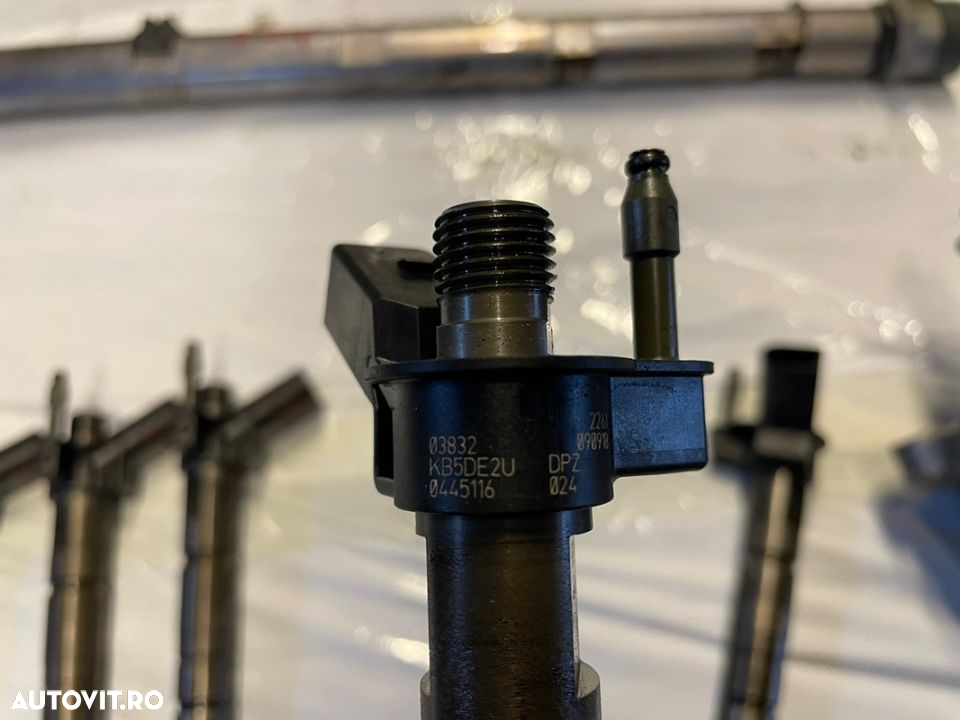 kit injectie bmw N57D30A 245 Hp seria 730d F01 2008-2012 530d F10 kitul conține 6 injectoare 1 pompa de înaltă presiune 1 rampa de injectie x6 e71 X5 e70 euro 5 Gt f07 - 4