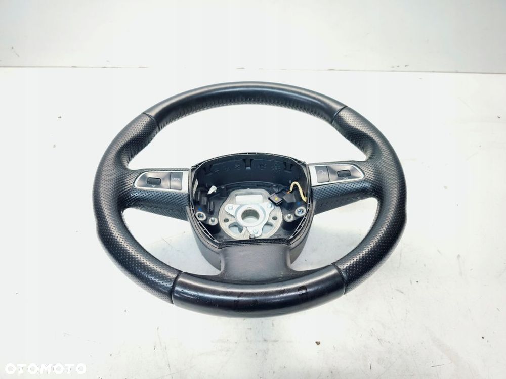 KIEROWNICA SKÓRA MULTIFUNKCJA AUDI A4 B8 A5 8T Q5 8R 8R0419091F WUL - 2