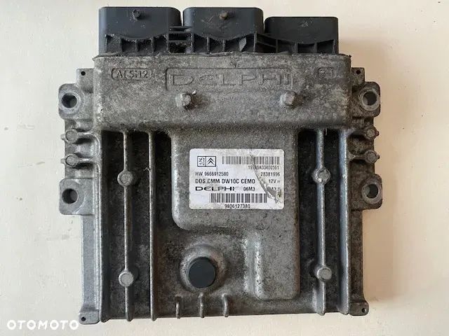 STEROWNIK KOMPUTER SILNIKA PEUGEOT 508 EXPERT CITROEN 2.0 HDI 9666912580 - 1