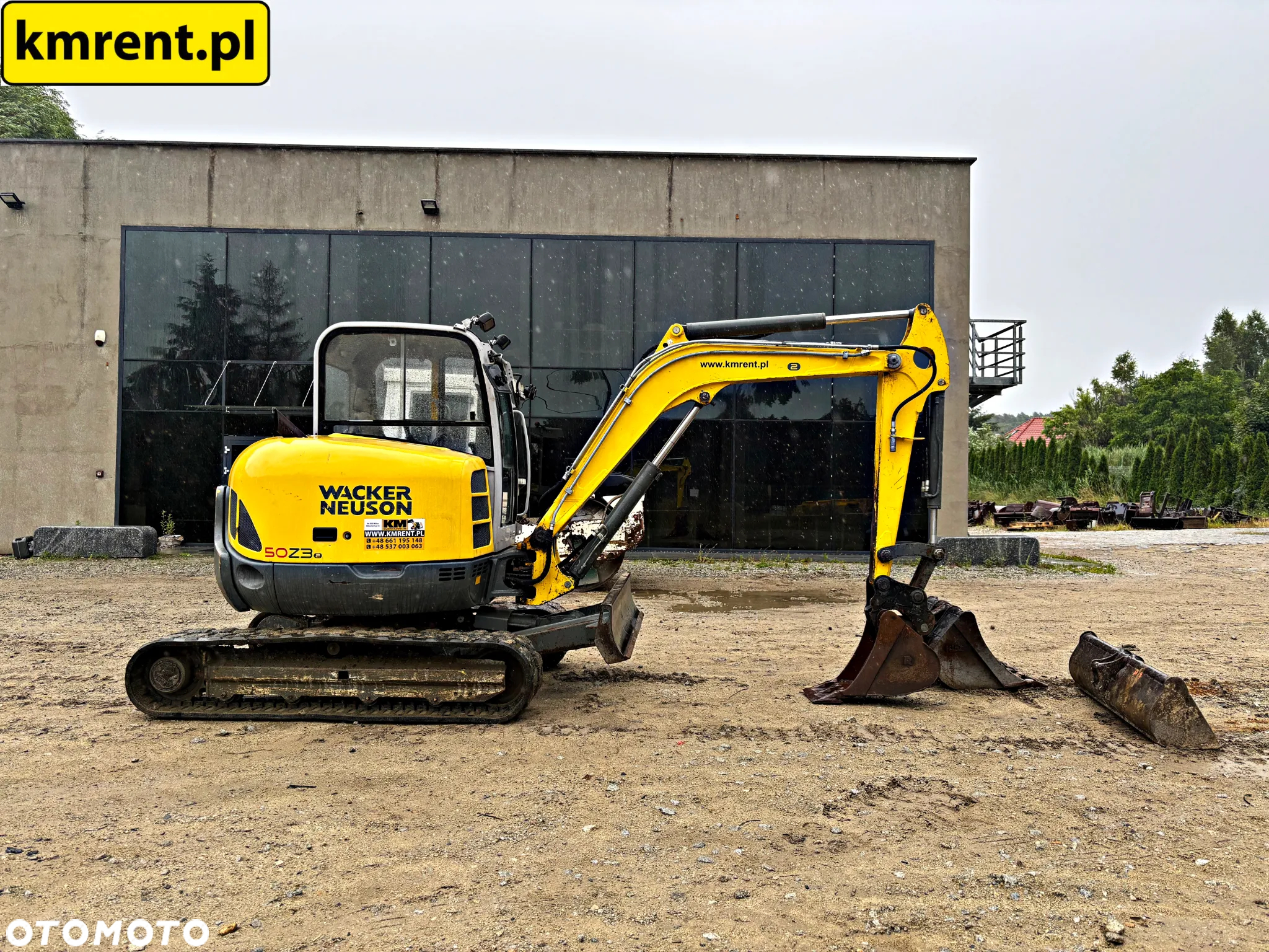 Wacker Neuson 50Z3 MINI-KOPARKA 2014R. | JCB 8055 8050 CAT 305 VOLVO ECR 48 - 2
