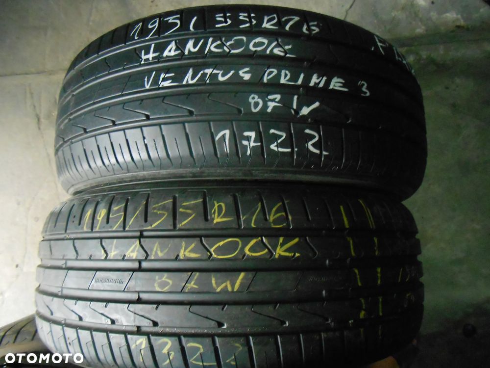 OPONY 195/55R16 HANKOOK VENTUS PRIME 3 DOT 1722 7.7MM - 1