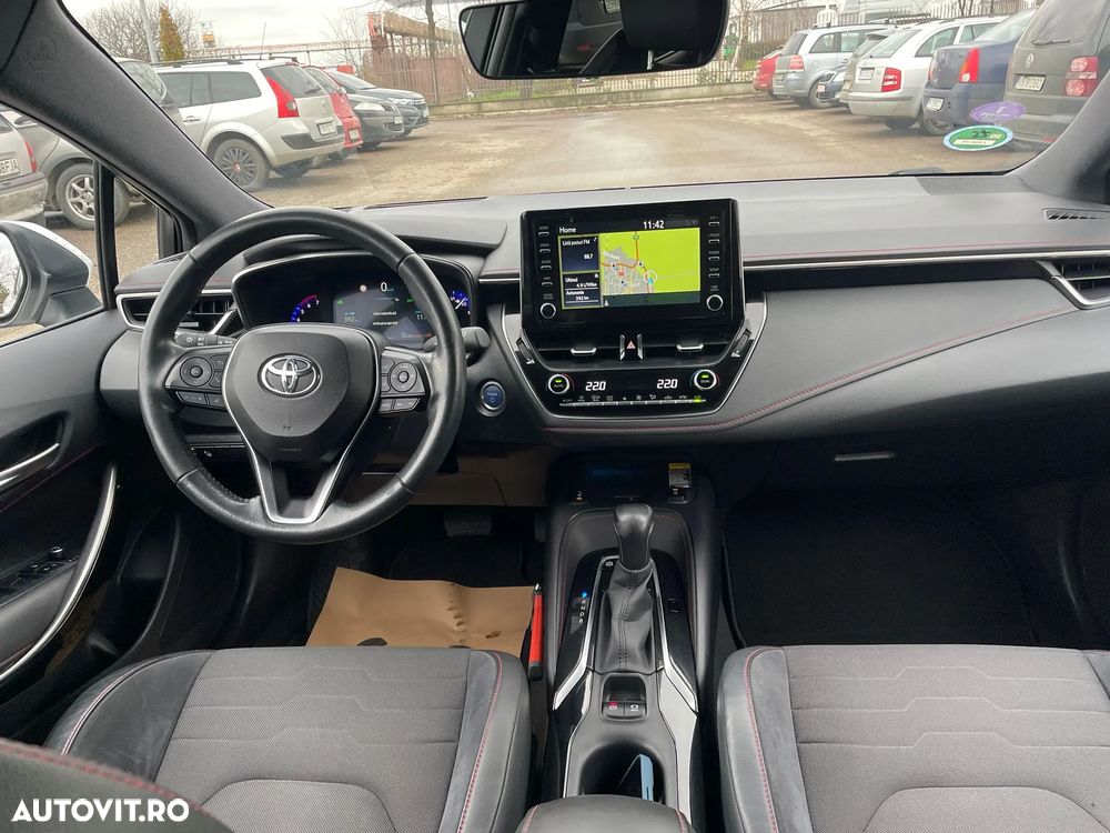 Toyota Corolla 1.8 HSD TS Exclusive Plus tapiterie Neagra - 13