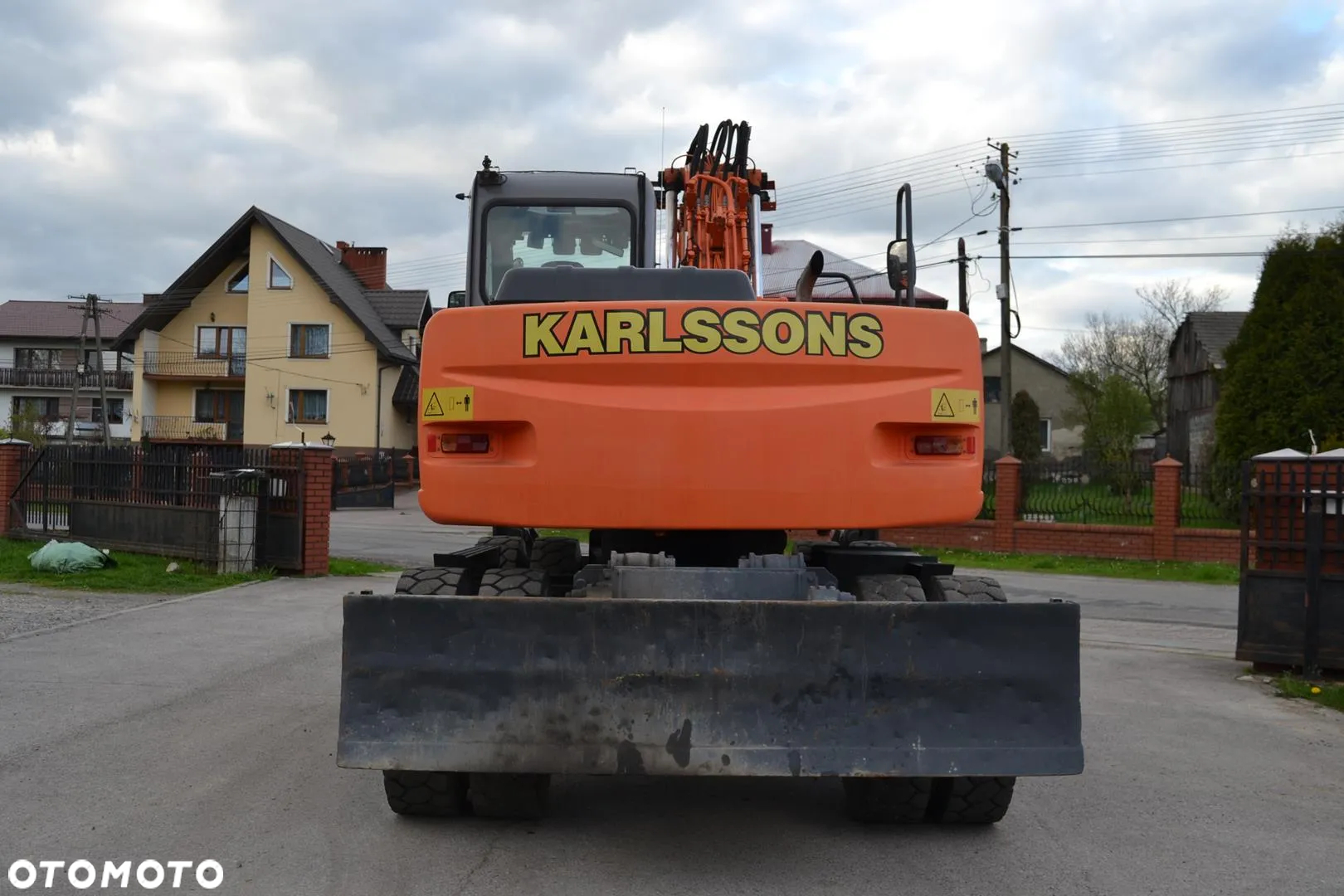 Hitachi Zaxis ZX 130W Rototilt Pług Podpory CAT VOLVO Takeuchi - 3