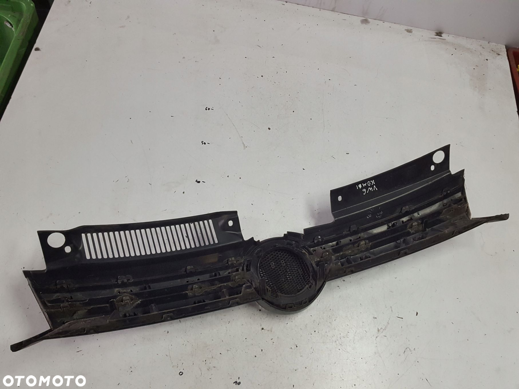 VW GOLF 6 VI 08-13r KOMBI ATRAPA GRILL 1K9853653A - 5