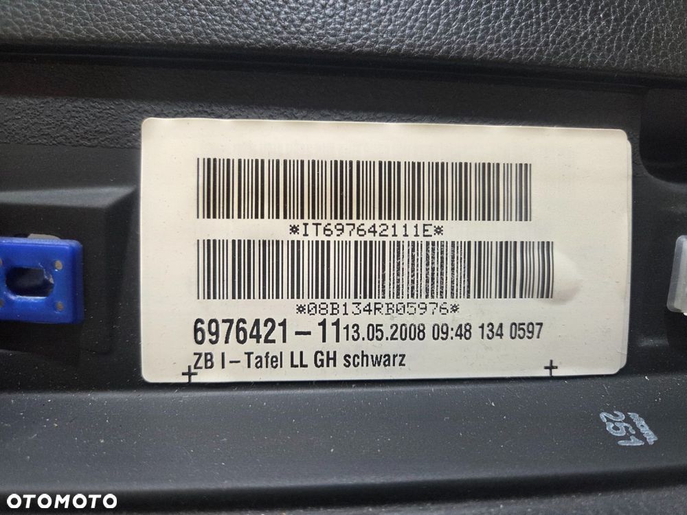 DESKA ROZDZIELCZA BMW E60 LIFT 6976421 EUROPA - 9