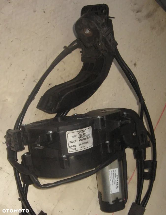 mechanizm linki lewy drzwi odsuwanych PEUGEOT 1007 - 2