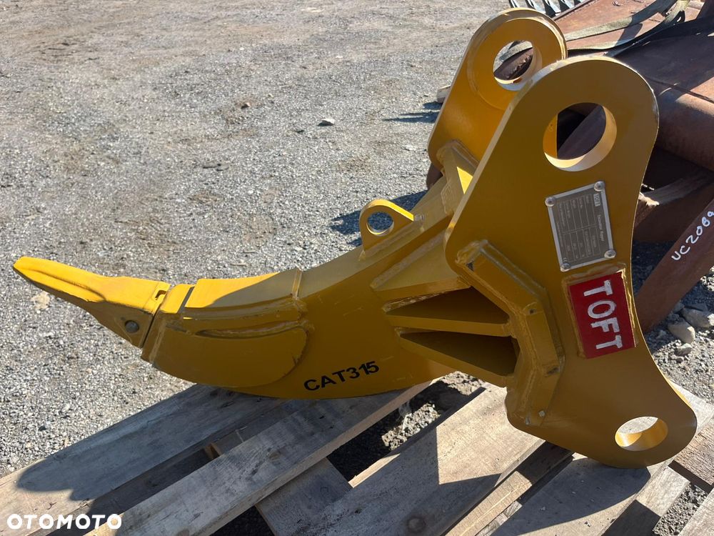 Zrywak pazur ząb kieł CAT 315 do kamieni korzeni do koparki sworznie fi70mm. NOWY!!!