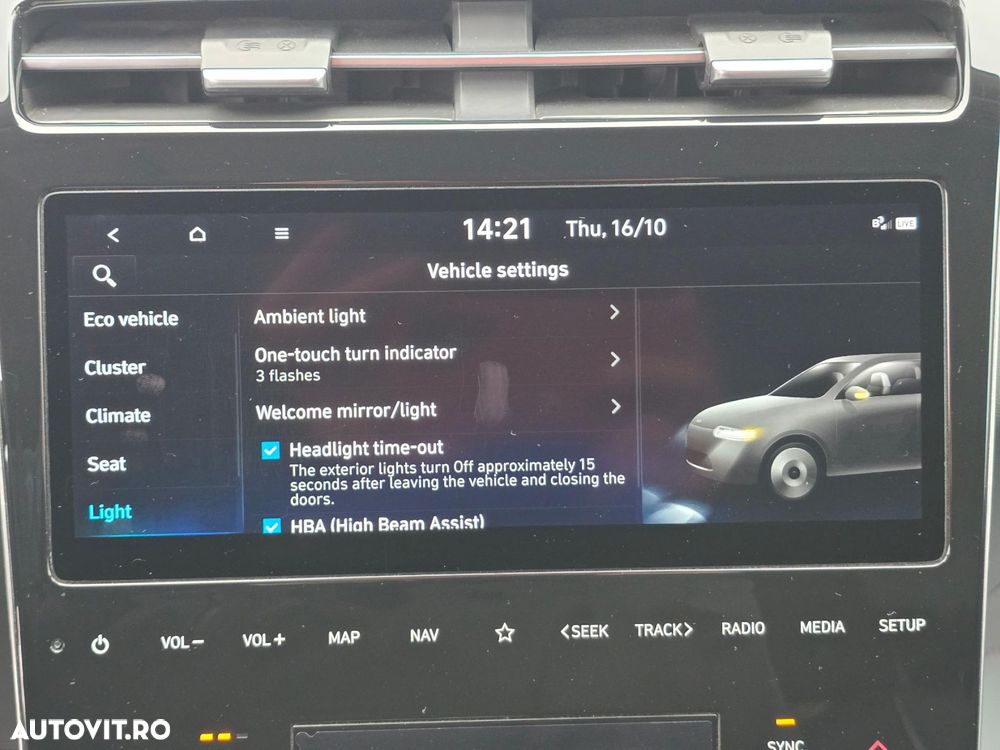 Hyundai Tucson HEV 1.6 l 230 CP 4WD 6AT Luxury - 31