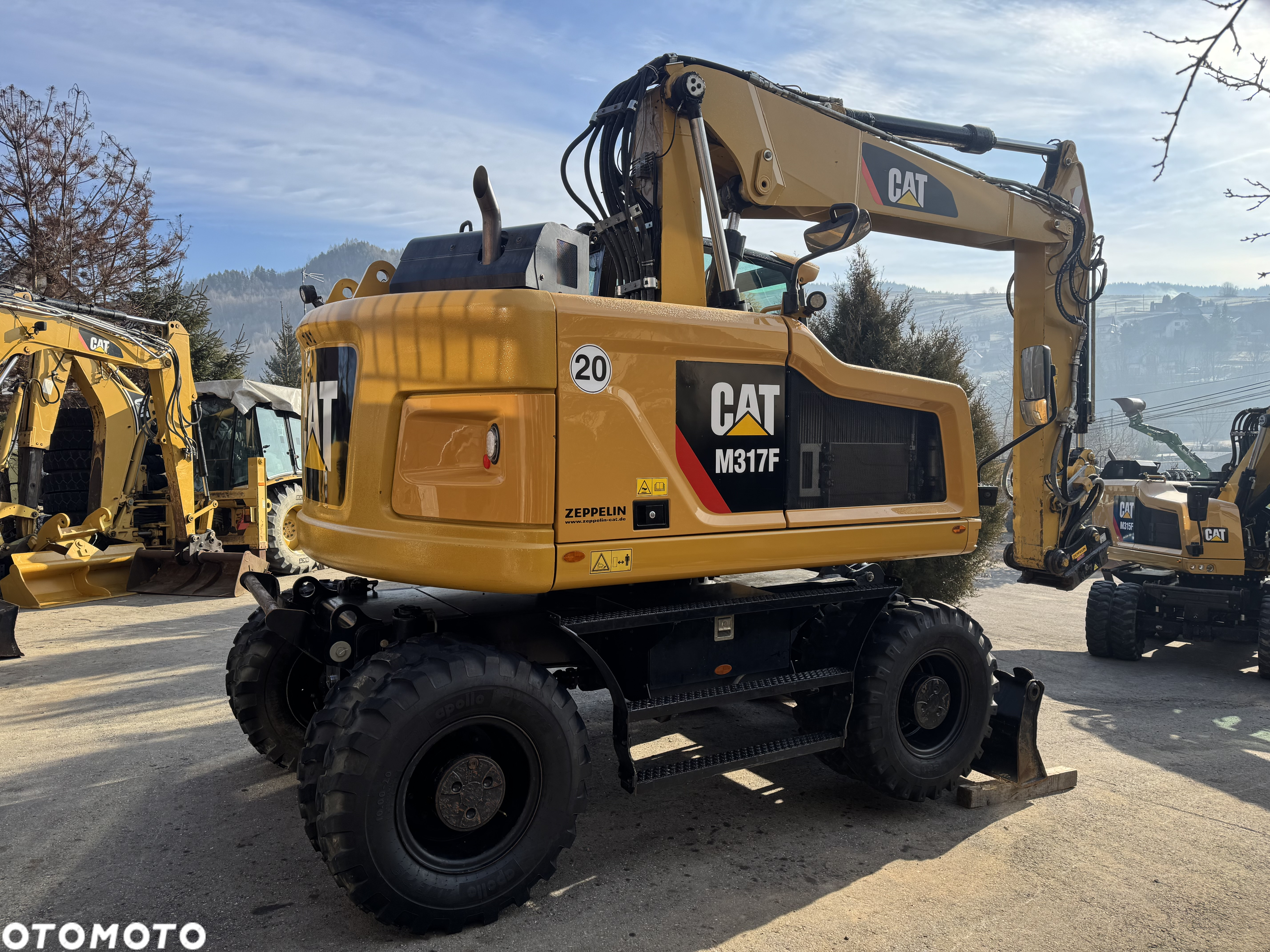 Caterpillar M317F CAT M315 M314 M316 M318 ROK 2020 2800h!! - 6