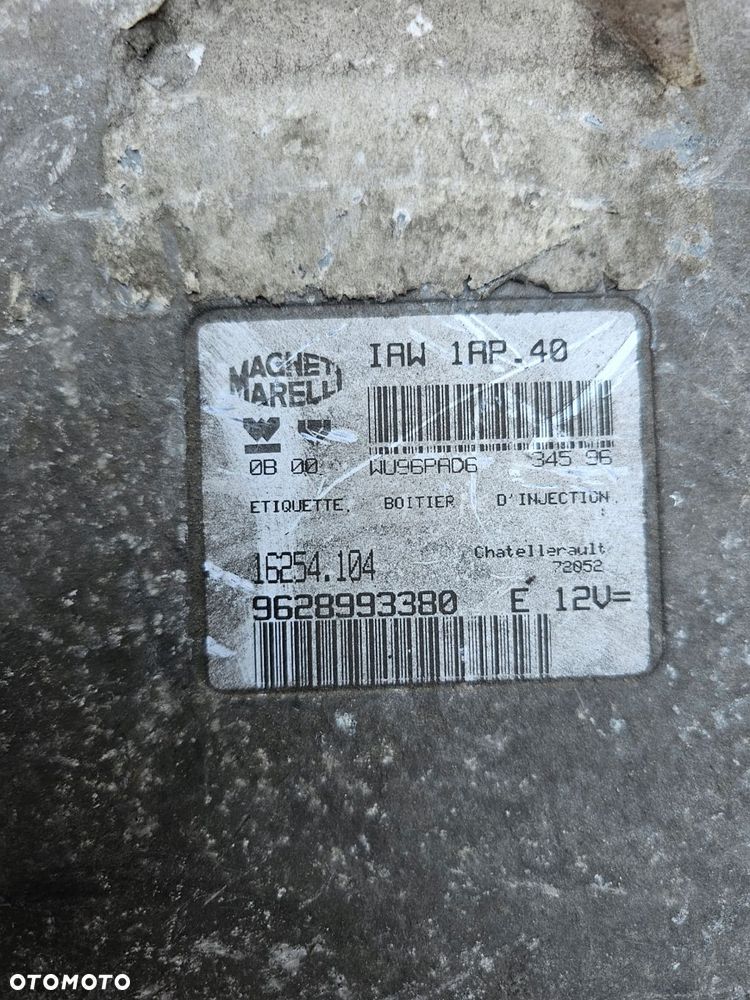 komputer sterownik silnika 9628993380 citroen peugeot - 2