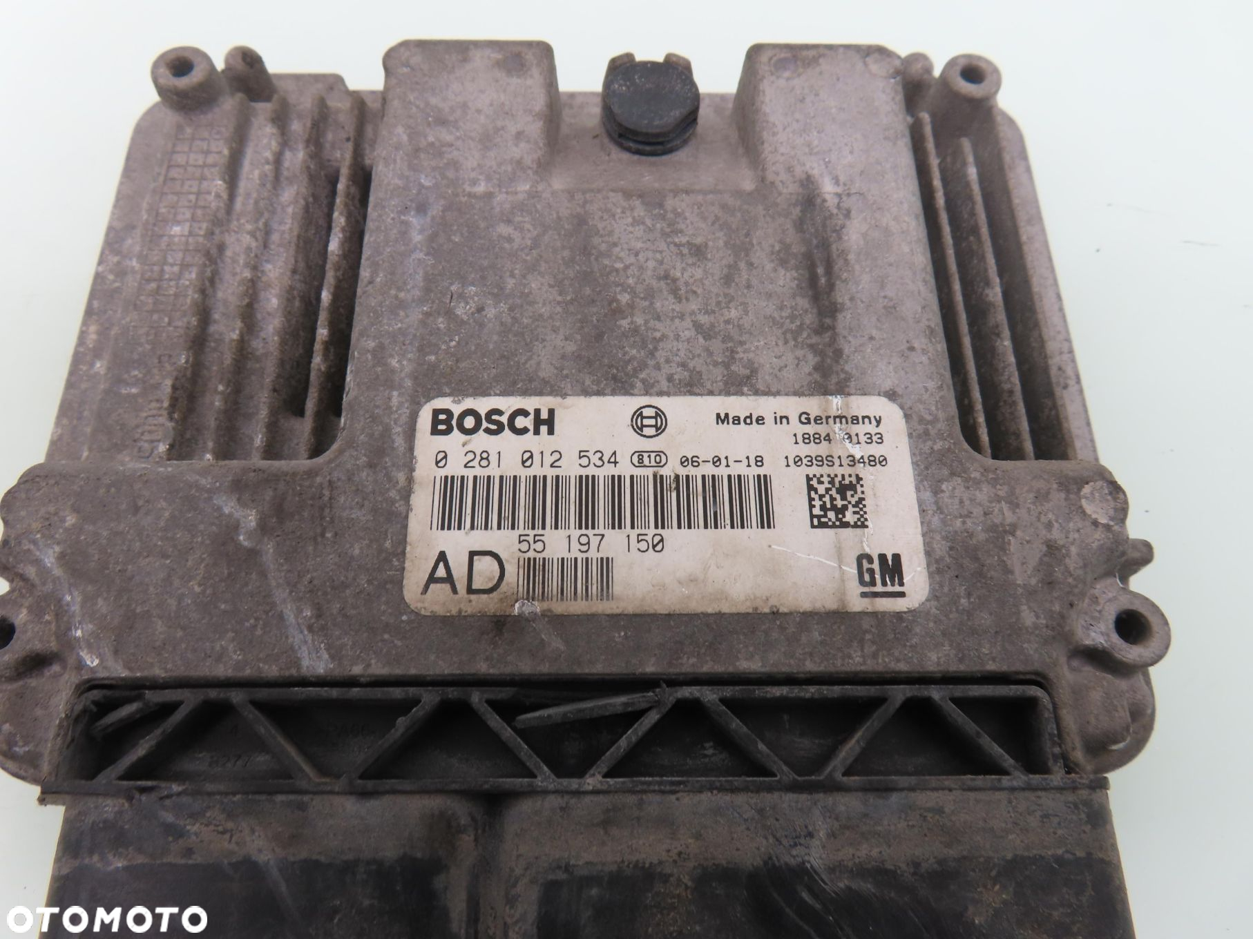 STEROWNIK OPEL VECTRA C 1.9 CDTI 0281012534 55197150AD - 4