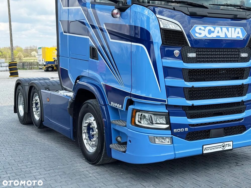 Scania 500 S / ACC / PUSHER / SKRĘTNA OŚ / I-COOL / RETARDER / DUŻA NAVI / VIRTUAL KOKPIT / Z NIEMIEC - 12