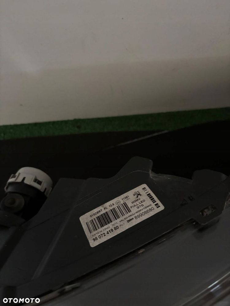 LAMPY PRZEDNIE REFLEKTORY PEUGEOT 508 FACE LIFT FULL LED TECHNOLOGY EU - 11