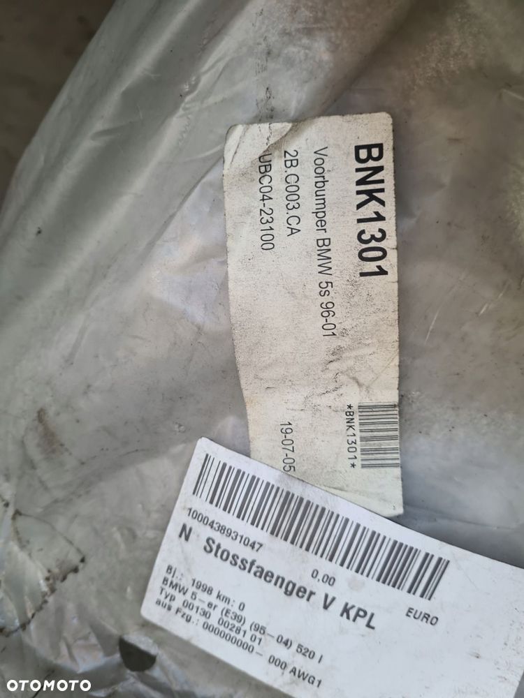 zderzak przedni bnk1301 bmw serii 5 e39 - 3