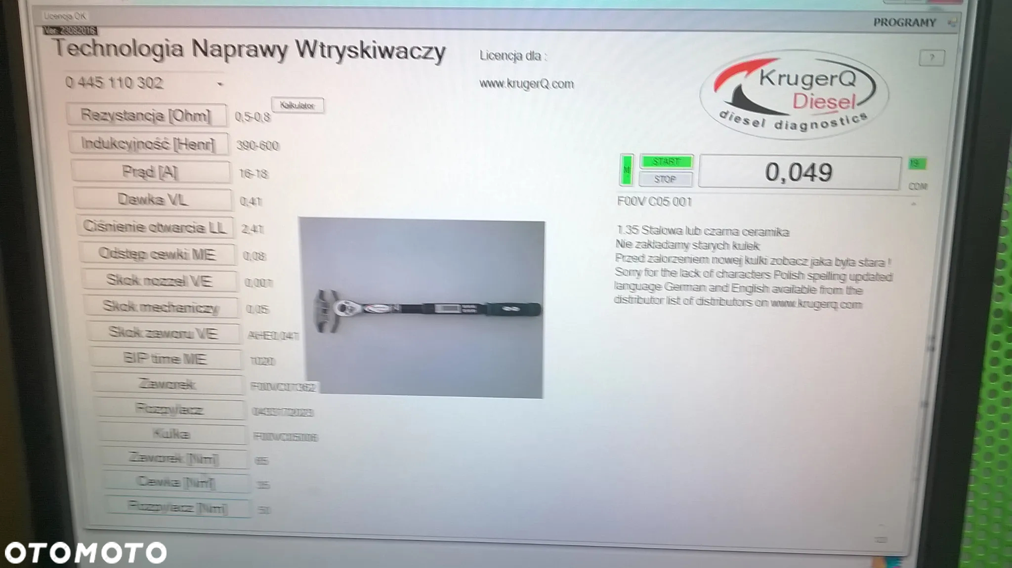 Eps 205 Bosch tester 49.000 pln brutto + 3 Etap KrugerQ narzędzia wyposażenie - 19