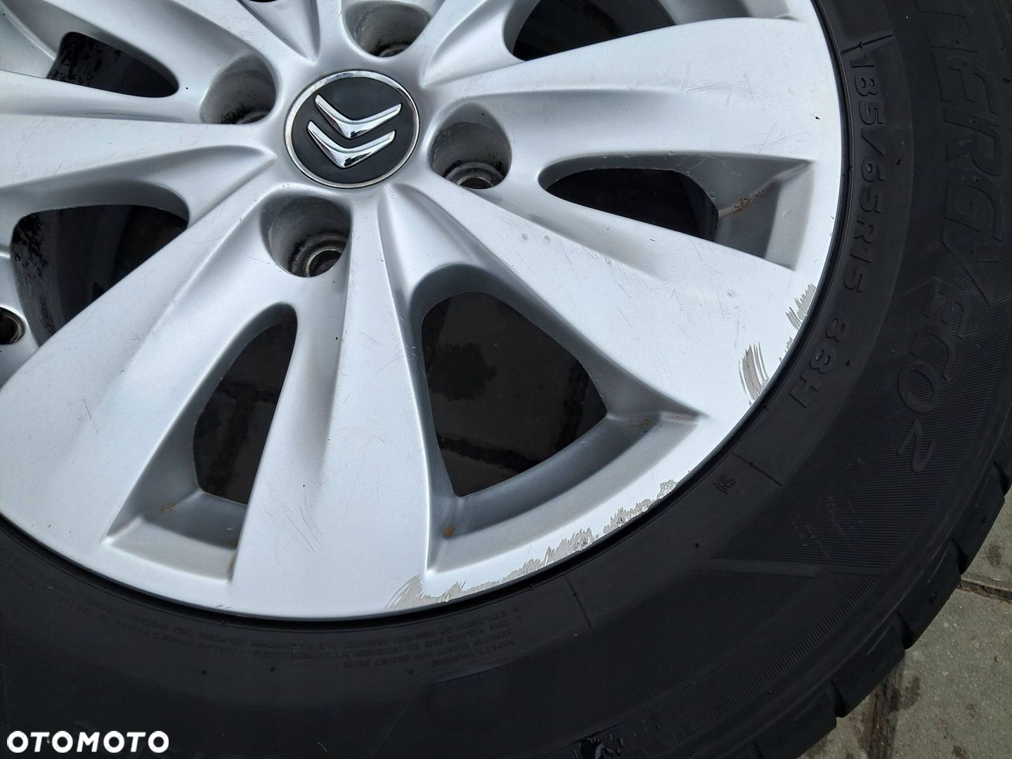 Citroen C3 II Felgi aluminiowe 15" koła LATO 185/65R15 Hankok 2023 7mm - 9