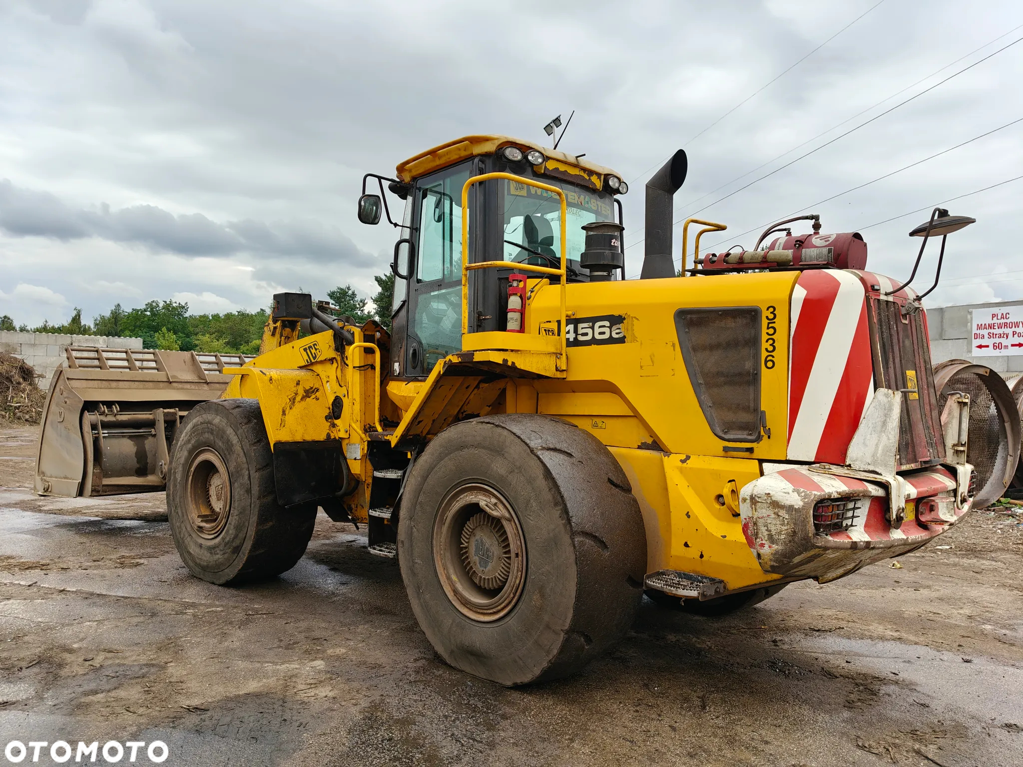ŁADOWARKA CZOŁOWA KOŁOWA PRZEGUBOWA JCB 456 E 2009 Łyżka Wysokiego Wysypu - 8