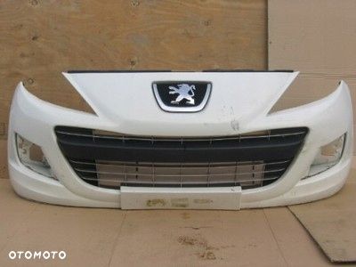 ZDERZAK PEUGEOT 207 lift srebrna kratka - 1