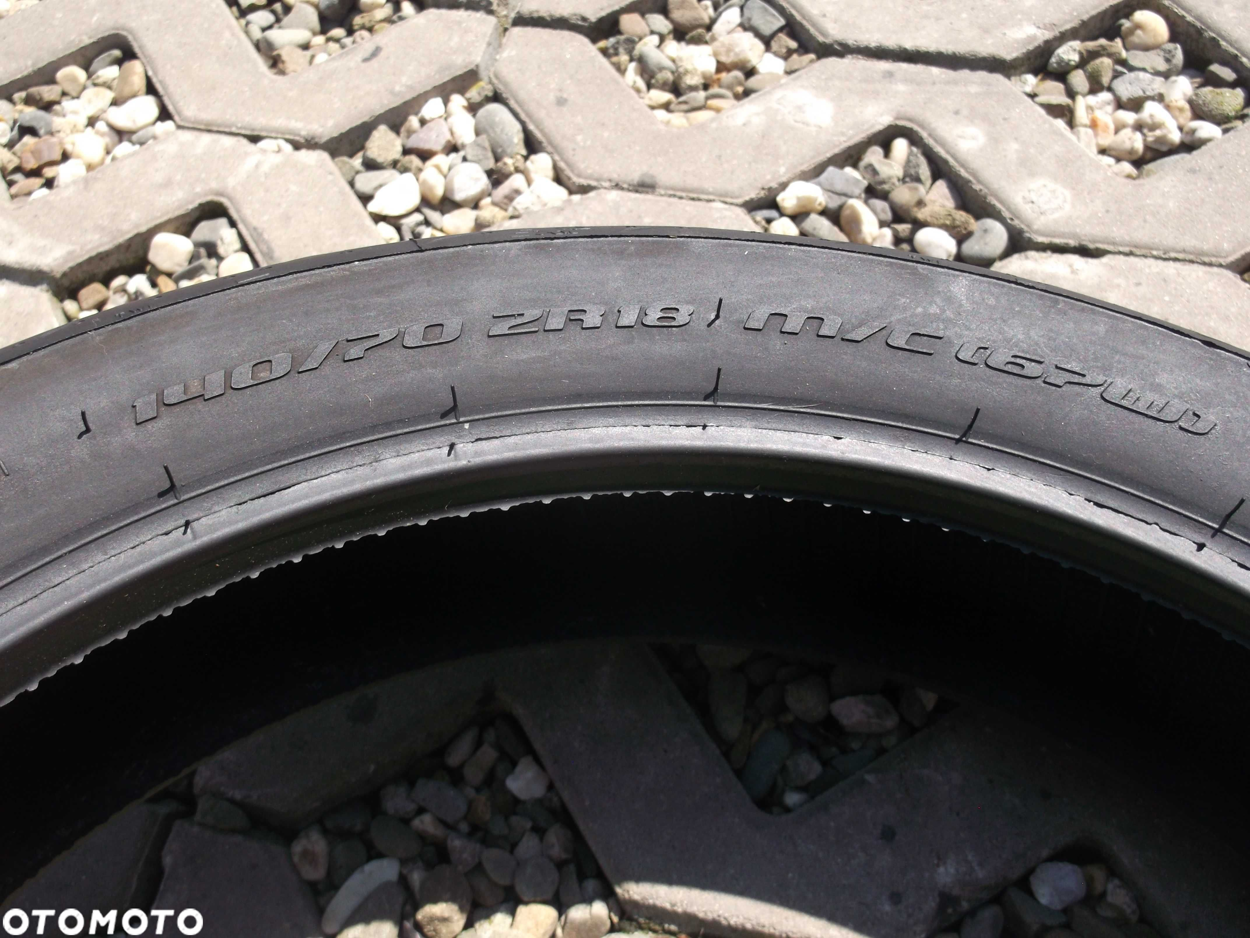 opona 140/70zr18 Metzeler Roadtec z8 interact dot4118 3,9mm r18 b18 - 4
